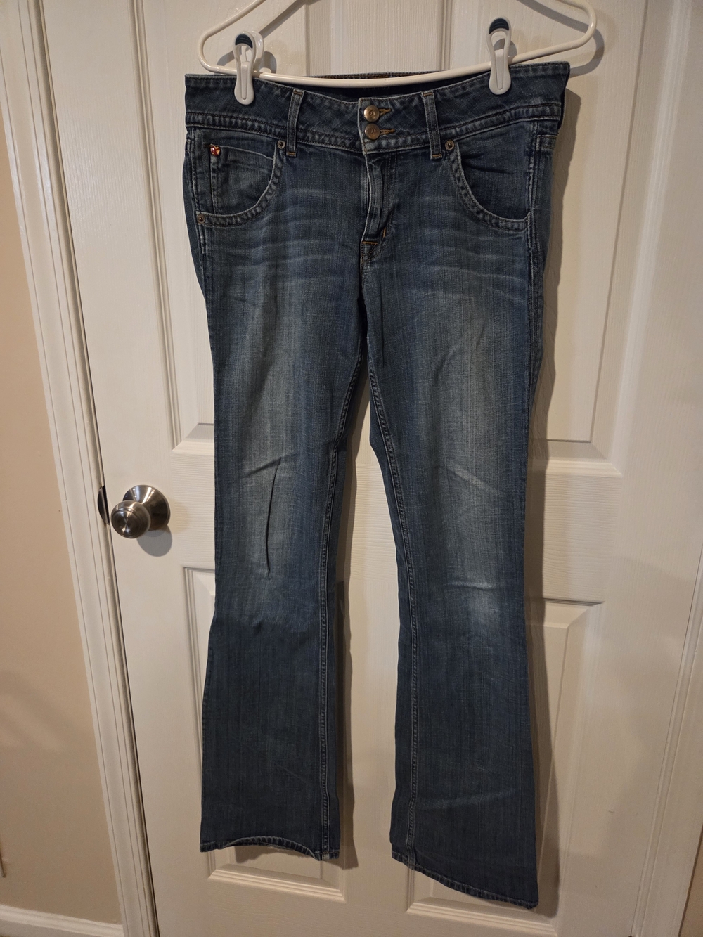 Hudson Jeans Women's Faded Blue Bootcut Jeans